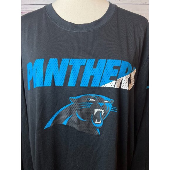 Carolina Panthers Nike NFL Equipment Training Tee Shirt XXL 2X T-Shirt Black 2XL - Picture 6 of 9